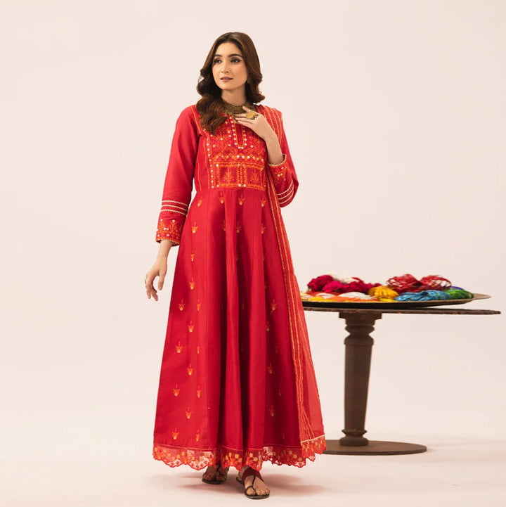 Zahra Rubab 3-Piece Ready To Wear Gulabi ZR-2510