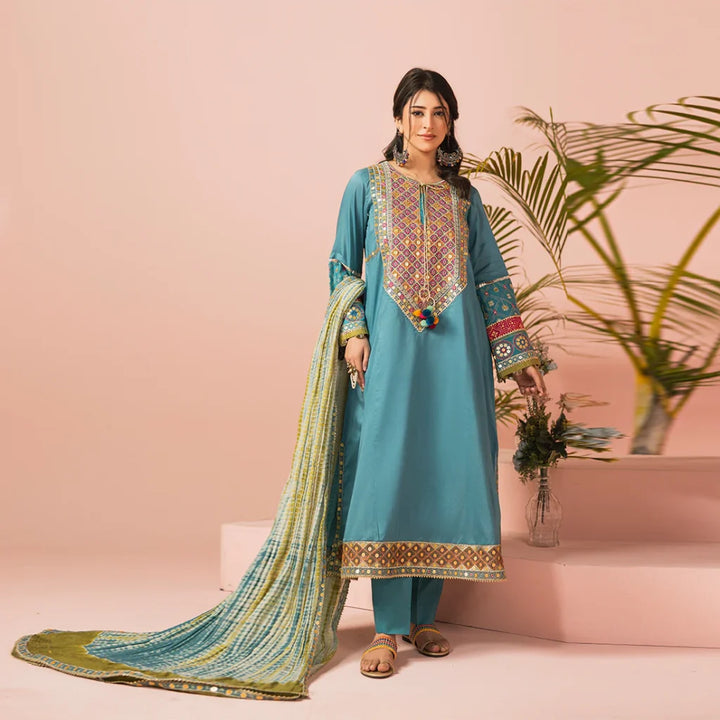 Zahra Rubab 3-Piece Ready To Wear Zamurd ZR-2512
