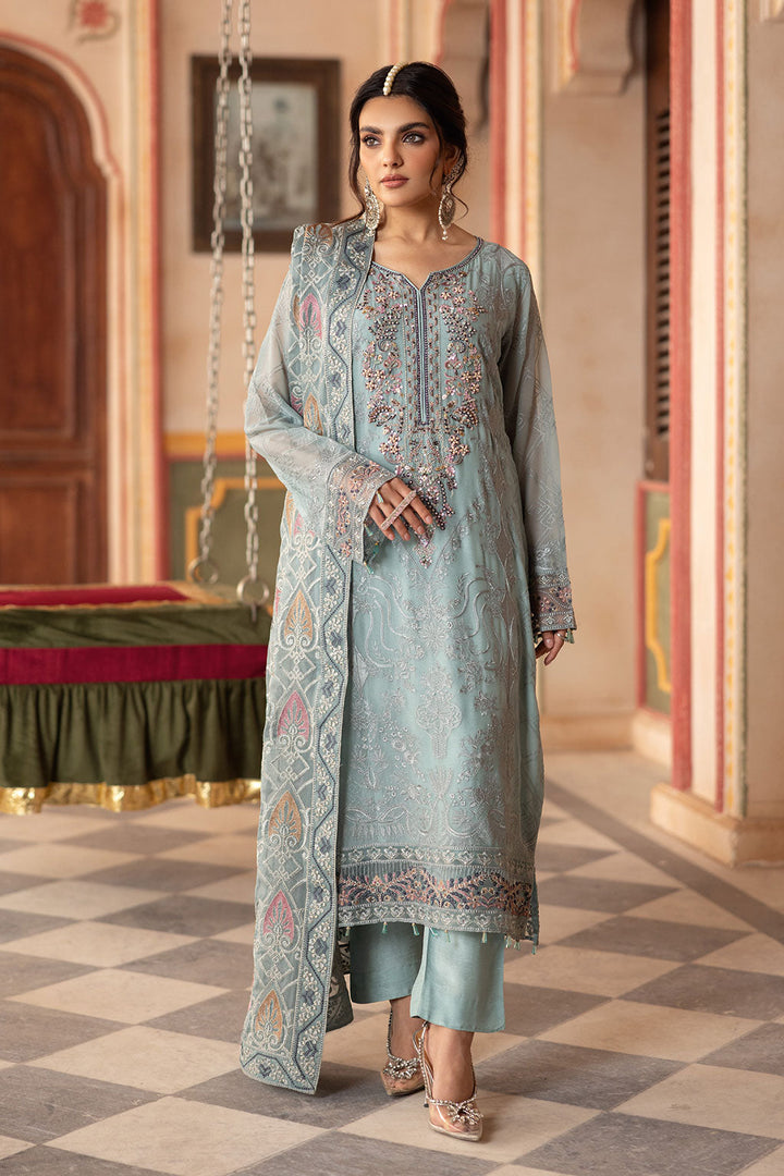 Ramsha 3-Piece Ready to Wear  Luxury Chiffon Collection T-302