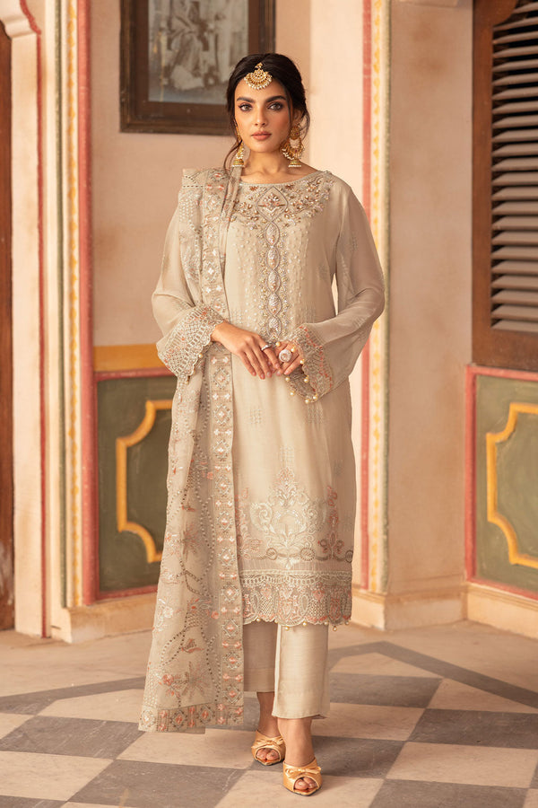 Ramsha 3-Piece Ready to Wear Luxury Chiffon Collection T-305