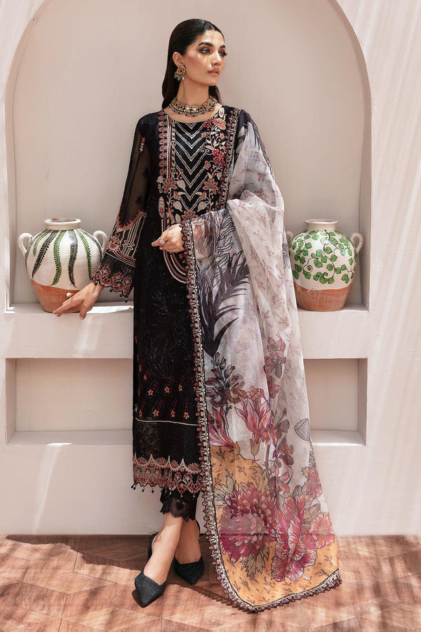 RAMSHA READY TO WEAR DASTAN CHIFFON COLLECTION T-205