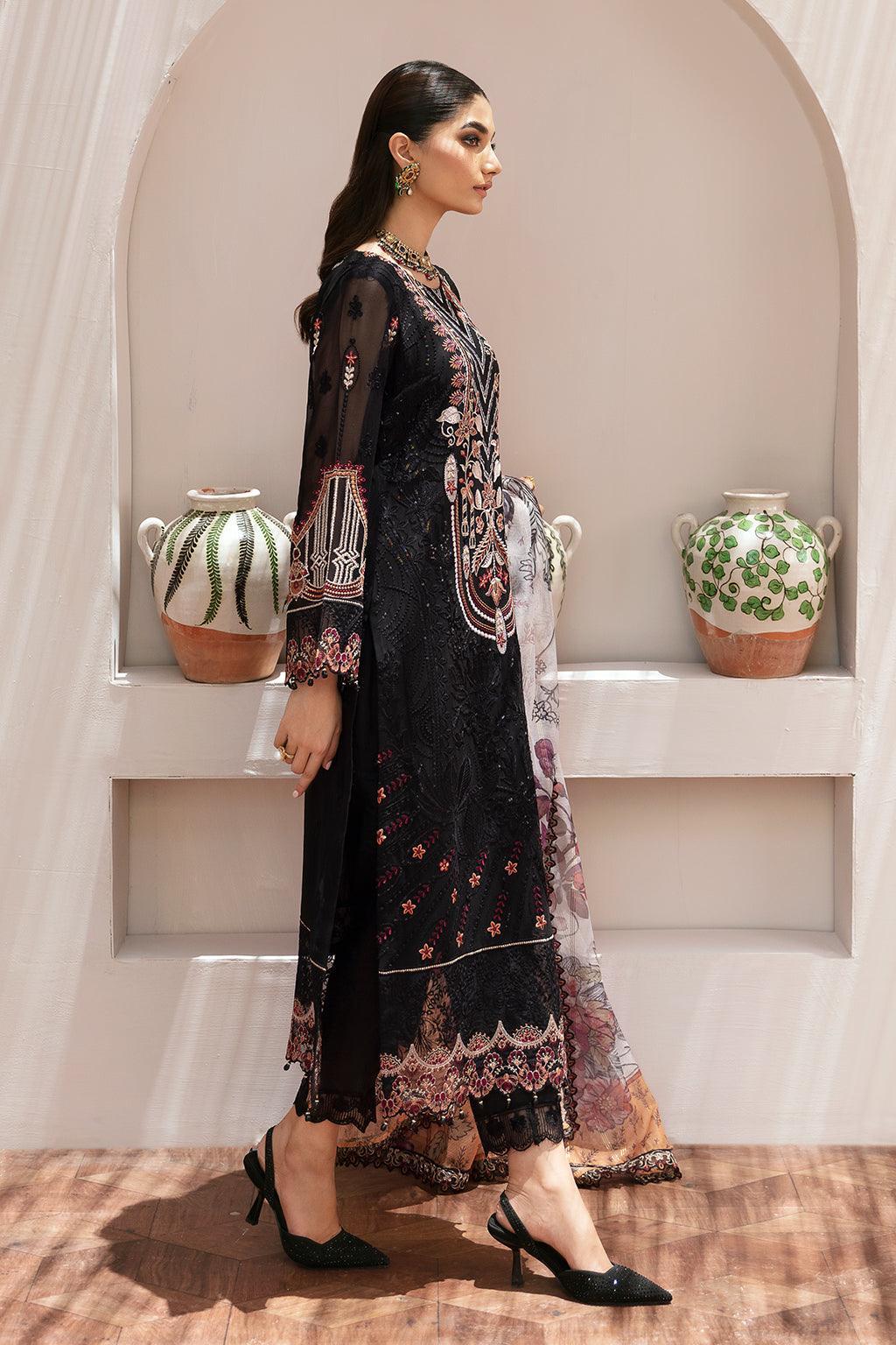 RAMSHA READY TO WEAR DASTAN CHIFFON COLLECTION T-205