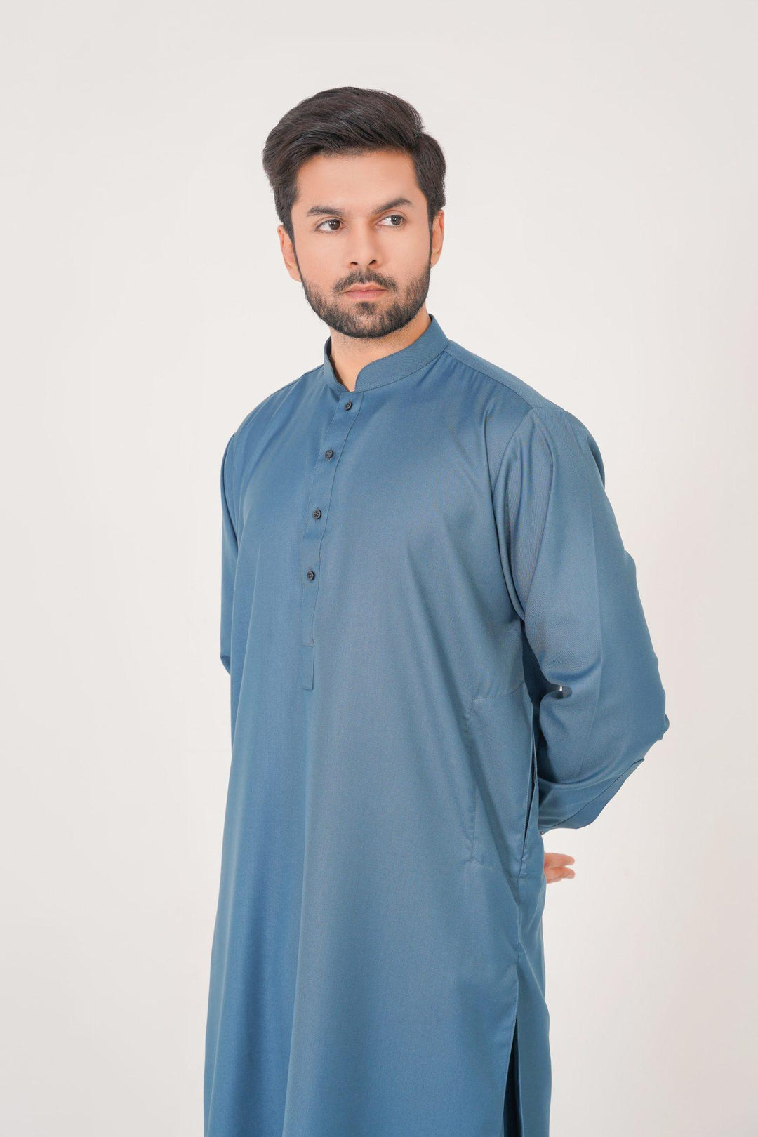 AL-QAISAR BLUE SHALWAR KAMEEZ AQ-20