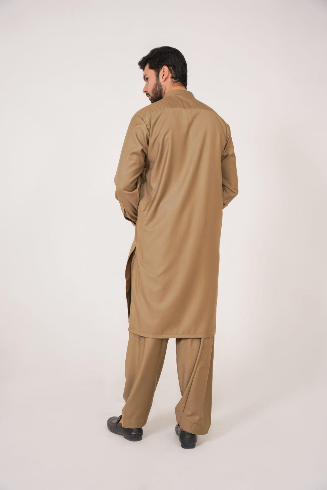 AL-QAISAR BROWN SHALWAR KAMEEZ AQ-19