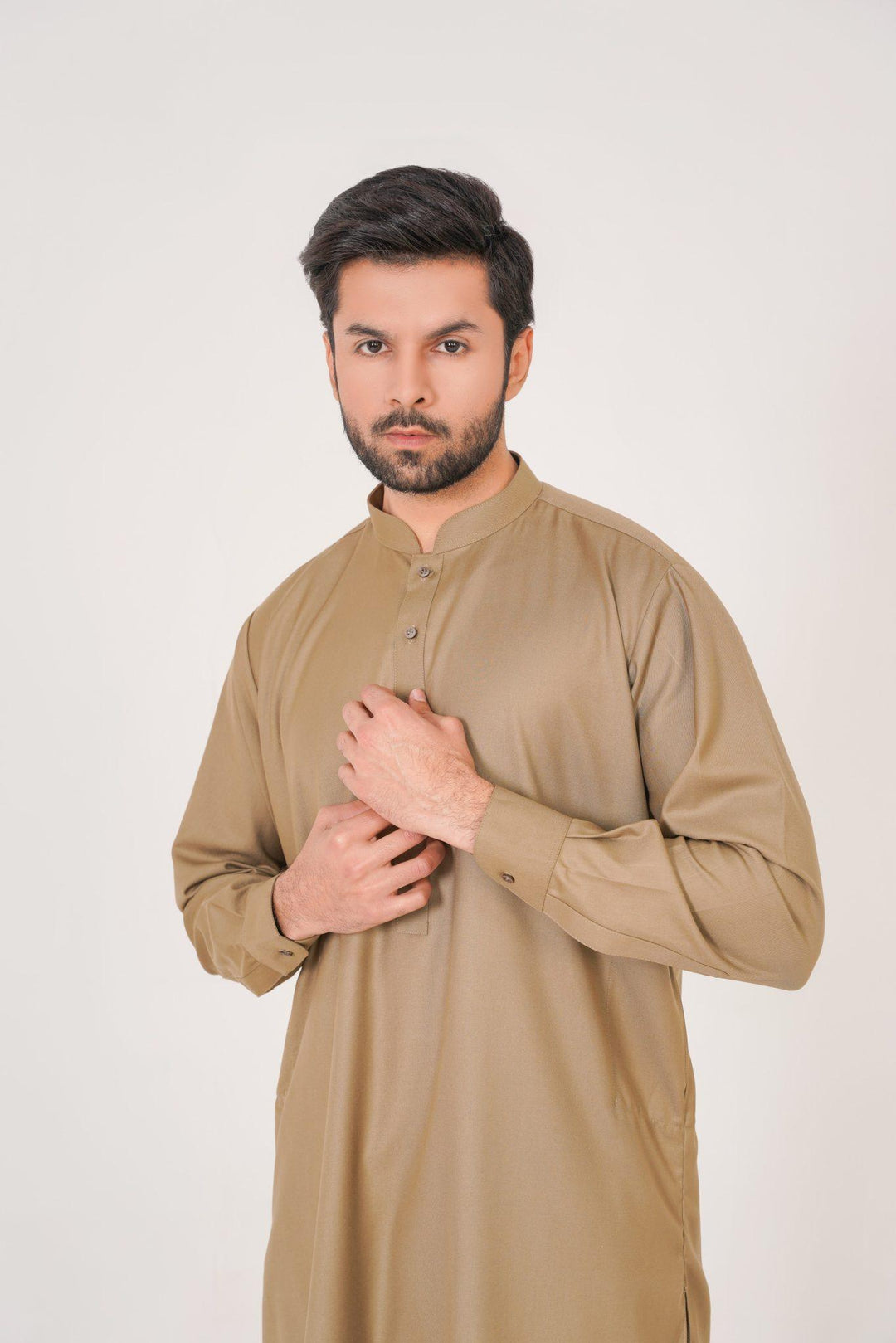 AL-QAISAR BROWN SHALWAR KAMEEZ AQ-19