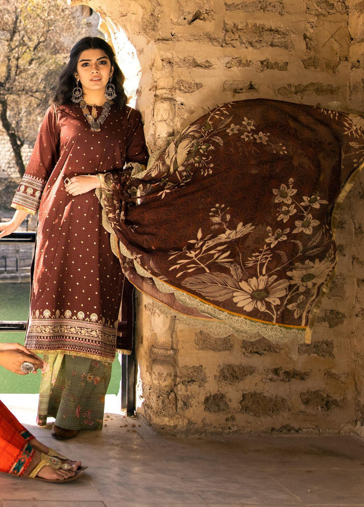 Lakhany Embroidered Jacquard Suits Unstitched 3 Piece SG-2103 - Summer Collection