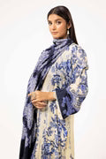 3PC GUL AHMED WINTER COLLECTION Unstitched Printed Linen Suit LT-42010