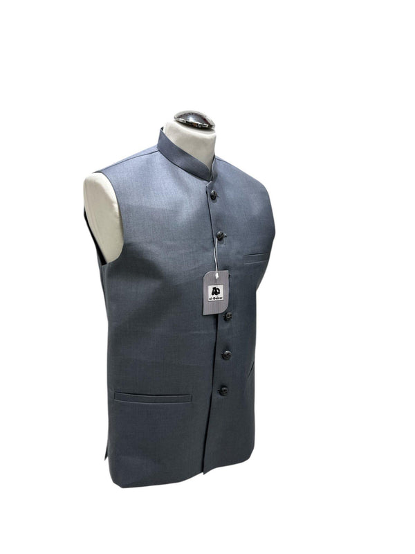 Men's Grey Waistcoat WQ-24