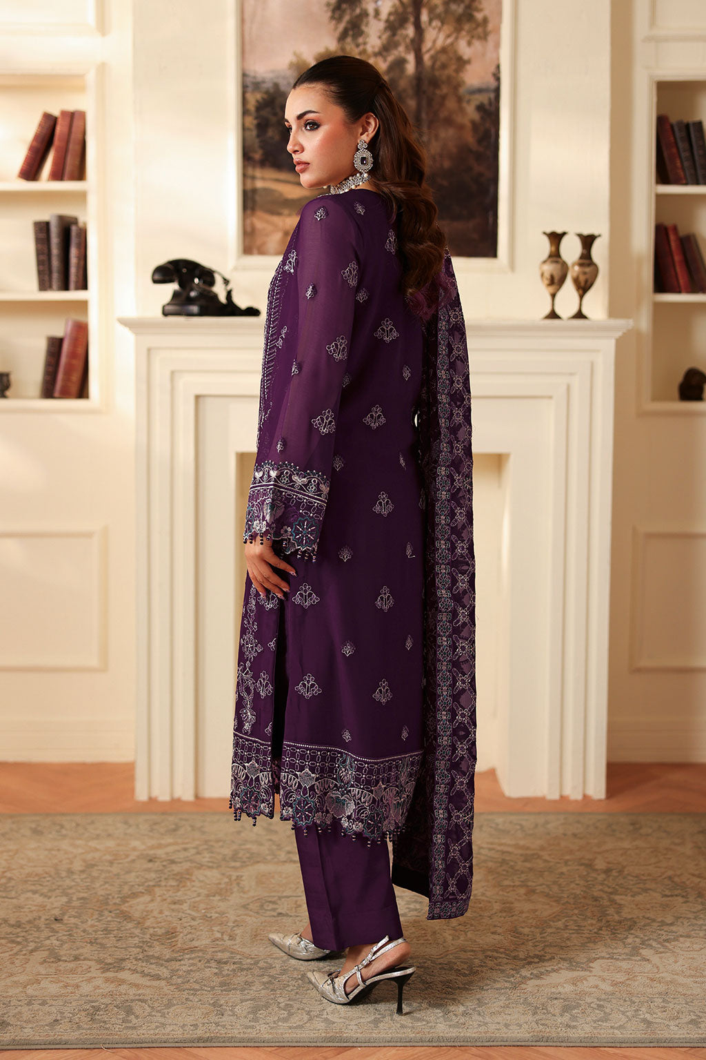 Ramsha 3-Piece Ready to Wear Luxury Chiffon Collection T406