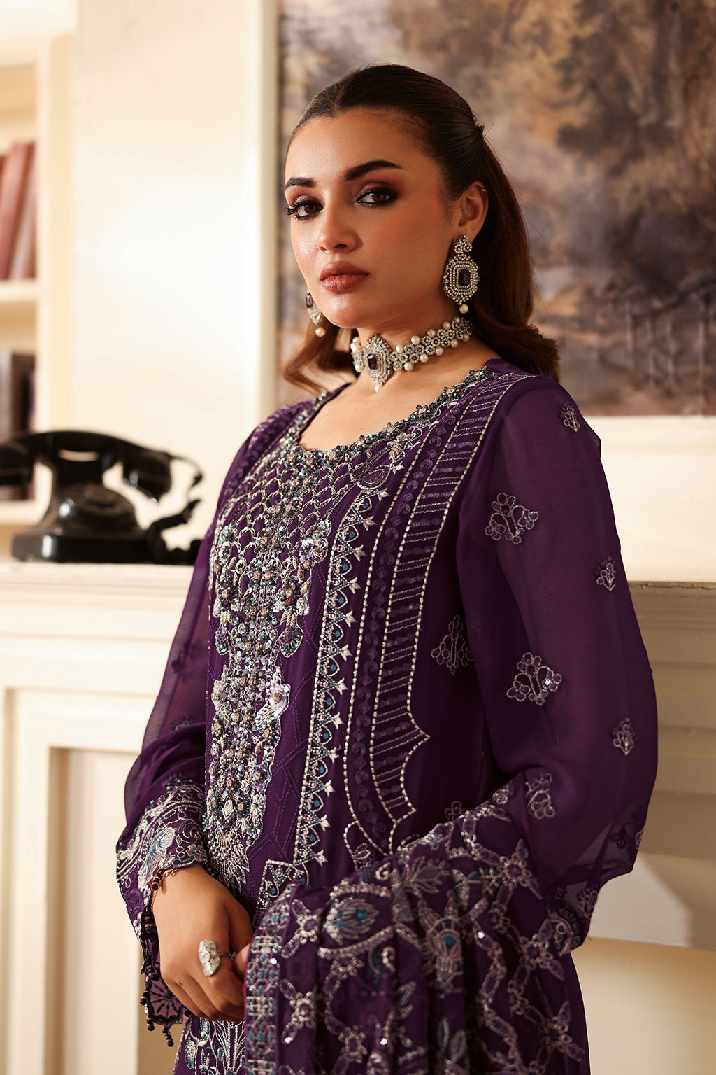 Ramsha 3-Piece Ready to Wear Luxury Chiffon Collection T406