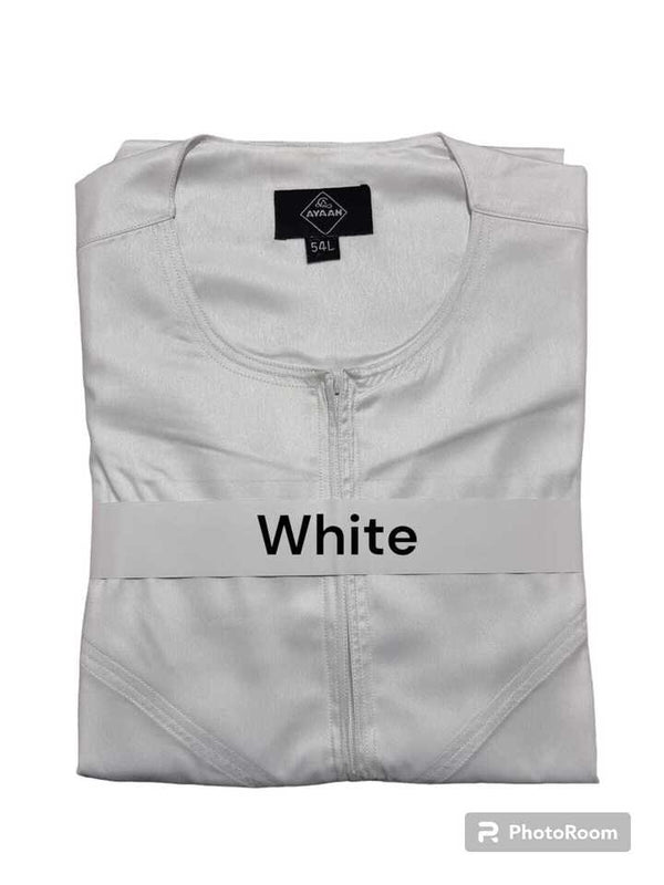 Luxury Omani White Dubai Shiny Jubba/Thobe