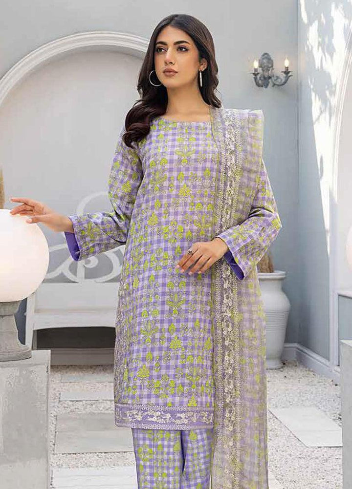 Charizma 3 PIECE  Embroidered Lawn Collection SH-16