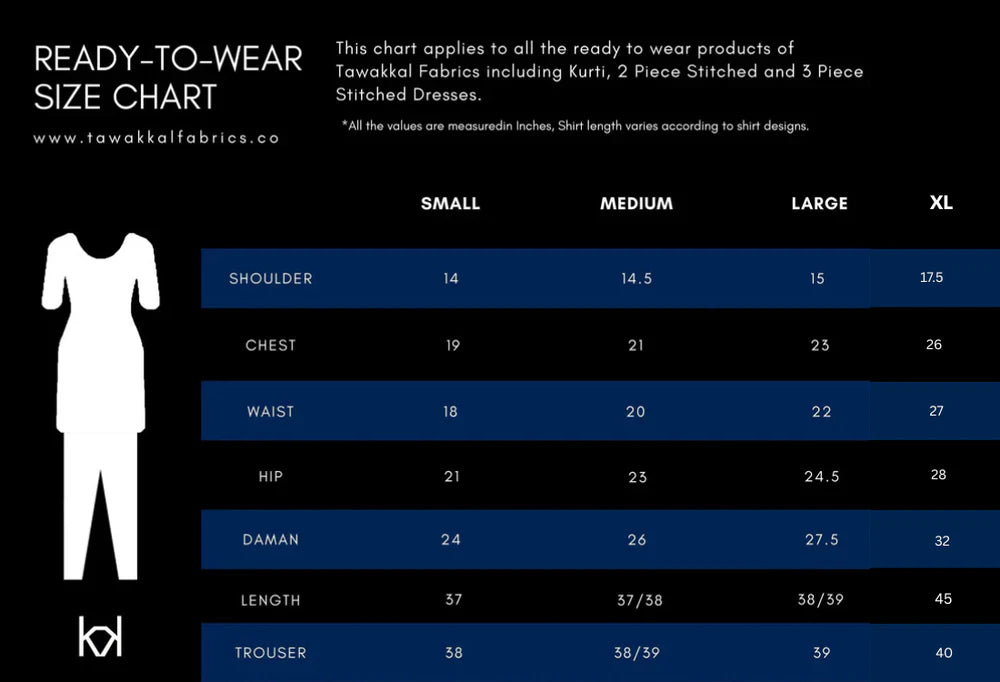 3 Piece Ready-to-Wear Winter Stitched Collection By Tawakkal Fabrics D-4696